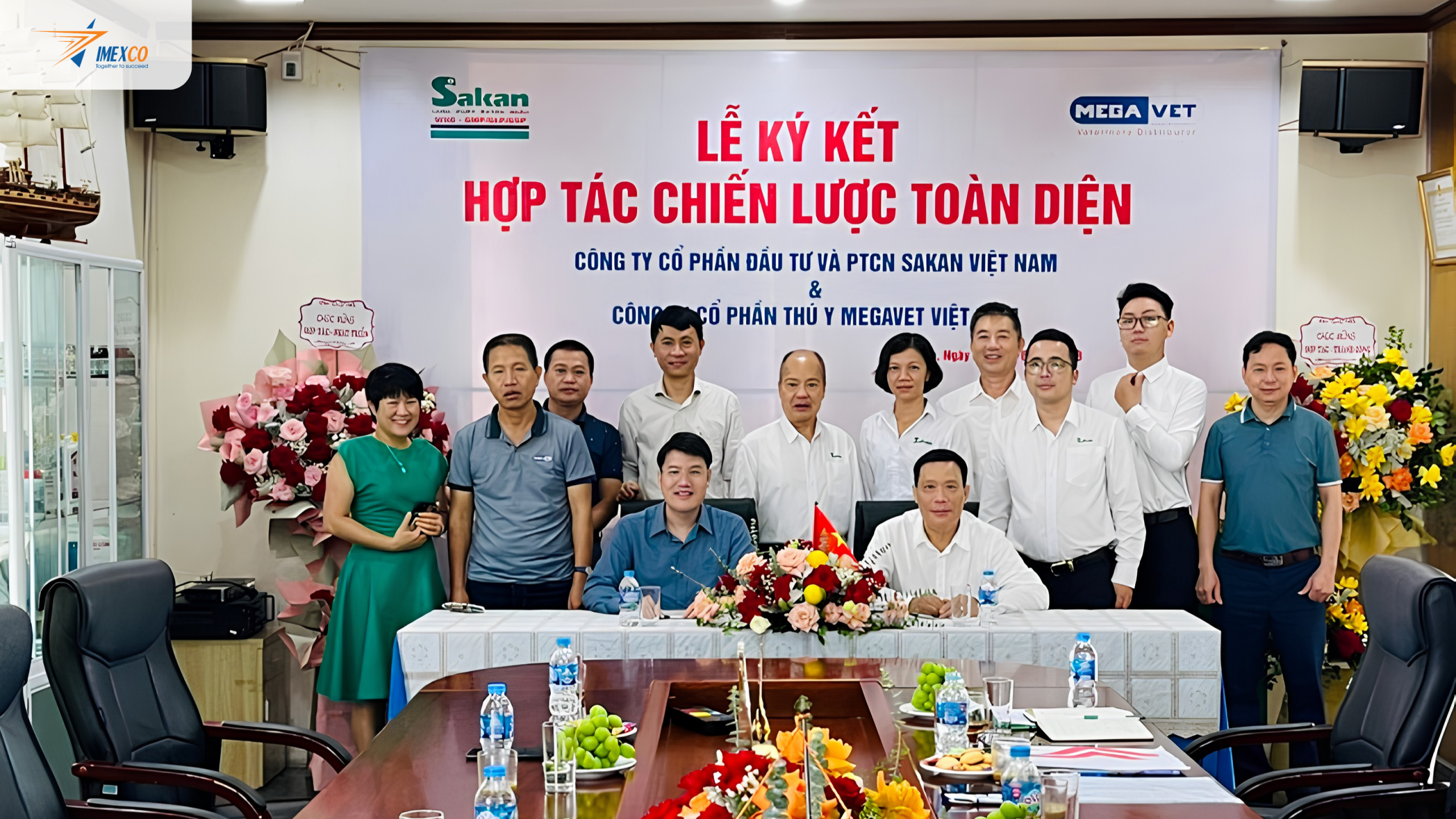 Lễ Ký Kết Hợp Tác Giữa Megavet Việt Nam Và Sakan