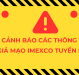 THÔNG BÁO VỀ VIỆC MẠO DANH IMEXCO VIỆT NAM TUYỂN DỤNG