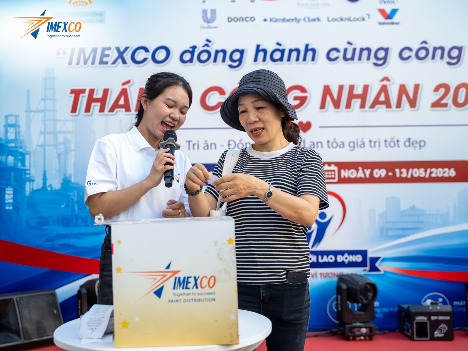 Imexco tổ chức chương trình bốc thăm trúng thưởng