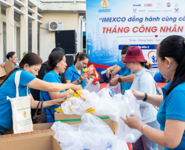 imexco tổ chức hội chợ tháng công nhân
