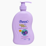 TẮM GỘI TOÀN THÂN PUREEN SỮA CHUA, NHO ĐEN, MẬN - 750ML